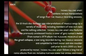 Nine Inch Nails - Things Falling Apart | nin.wiki Nine Inch Nails - Things Falling Apart | nin.wiki